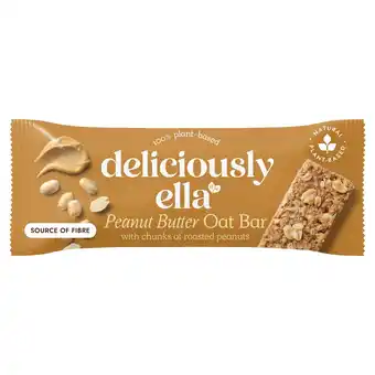 Morrisons Deliciously Ella Peanut Butter Oat Cereal Bar offer