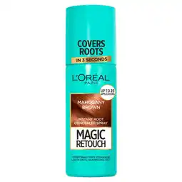 Morrisons L'Oreal Paris Mahogany Brown Magic Retouch offer