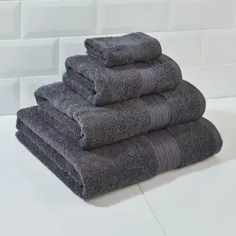 Morrisons Morrisons Supersoft Charcoal Hand Towel offer