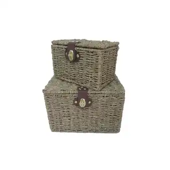 Morrisons Nutmeg Home Seagrass Storage Baskets offer