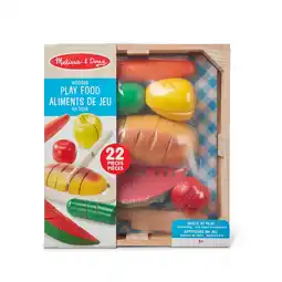 Morrisons Melissa & Doug Wooden Play Food 22 Pieces offer