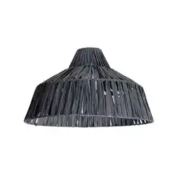 Morrisons Nutmeg Home Black Paper Weave Shade offer