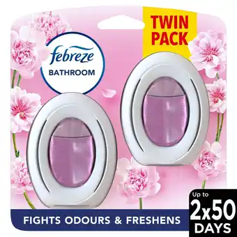 Morrisons Febreze Bathroom Air Freshener Blossom offer