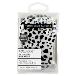 Morrisons The Detangler On The Go Leopard Print Detangler Hair Brush offer