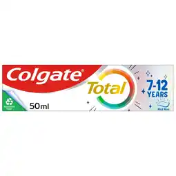 Morrisons Colgate Total Kids Toothpaste 7-12 Years offer