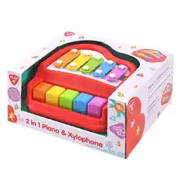 Morrisons Playgo 2 In 1 Piano & Xylophone offer