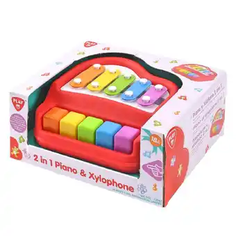 Morrisons Playgo 2 In 1 Piano & Xylophone offer