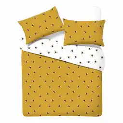 Morrisons Nutmeg Home Easy Care Bee Happy Duvet Set King offer