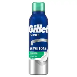 Morrisons Gillette Series Shaving Foam For Sensitive Skin offer