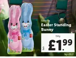 Lidl Favorina Easter Standing Bunny offer