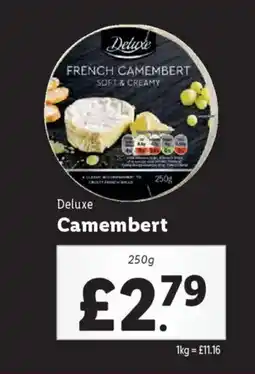 Lidl Deluxe Camembert offer