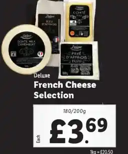 Lidl Deluxe French Cheese Selection offer