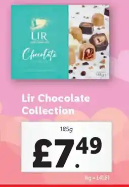 Lidl LIR Chocolate Collection offer