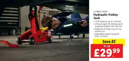 Lidl ULTIMATE SPEED Hydraulic Trolley Jack offer