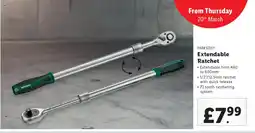 Lidl PARKSIDE Extendable Ratchet offer