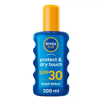 Asda Nivea Sun Protect & Dry Touch Invisible Spray 200ML offer