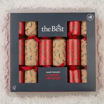 Morrisons Morrisons The Best Red Luxury Crackers offer