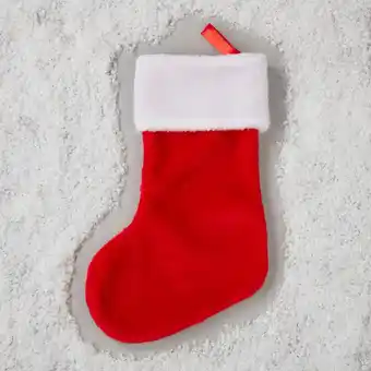 Morrisons Morrisons Luxury Plush Christmas Stocking offer