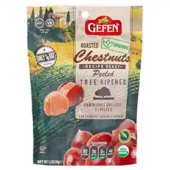 Sainsbury's Gefen Whole Chestnuts Roasted and Peeled 150g offer