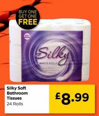 Bestway Silky Soft Bathroom Tissues 24 Rolls offer