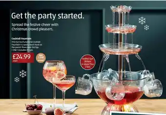 Aldi Cocktail Fountain offer