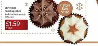 Aldi Christmas Mini Cupcakes offer