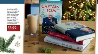 Aldi Autobiographies Discover The Inspiring Lives Of Well Known British Names Choose From Captain Sir Tom Moore Sur David Attenbor offer