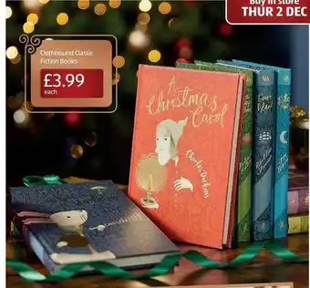 Aldi Clothbound Classic Fiction Books offer