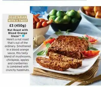 Asda Nut Roast With Blood Orange Glaze offer