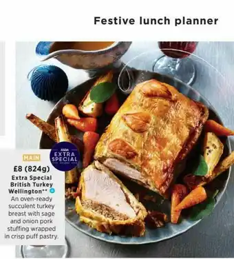 Asda Extra Special British Turkey Wellington offer