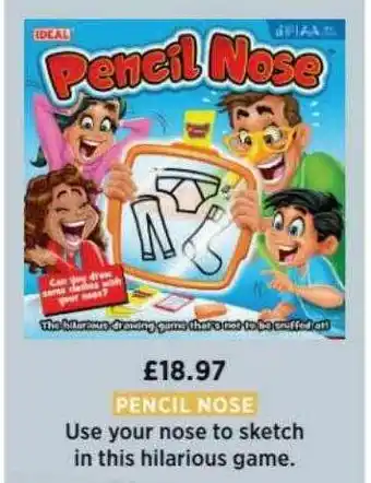 Asda Pencil Nose offer