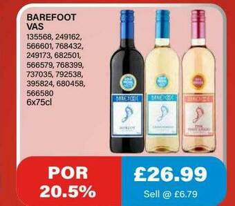 Bestway Barefoot Vas offer