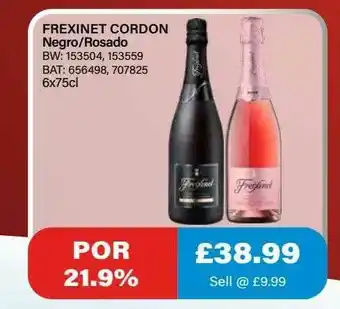 Bestway Frexinet Cordon Negro-rosado offer
