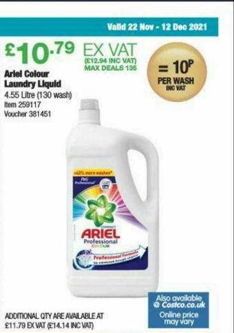 Ariel Colour Laundry Liquid