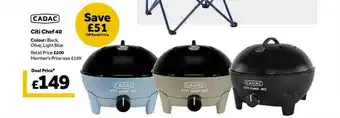 GO Outdoors Citi Chef 40 Cadac offer