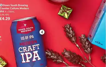 Lidl Down South Brewing Counter Culture Modern Ipa offer