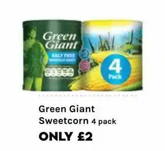 Mace Green Giant Sweetcorn offer