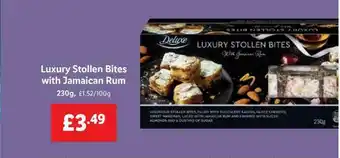 Lidl Luxury Stolletn Bites Jamaican Rum Deluxe offer