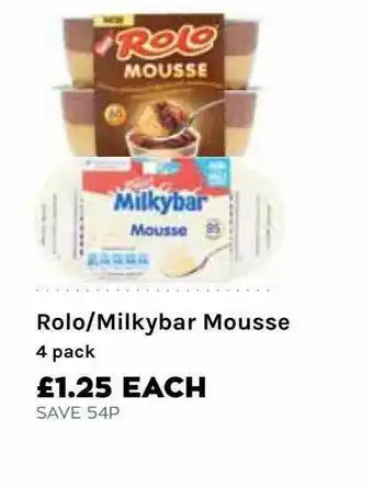Mace Rolo - Milkybar Mousse offer