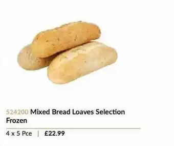 Musgrave MarketPlace Mixed Bread Loaves Selection Frozen offer