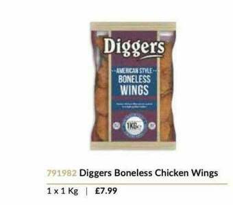 Musgrave MarketPlace Diggers Boneless Chicken Wings offer