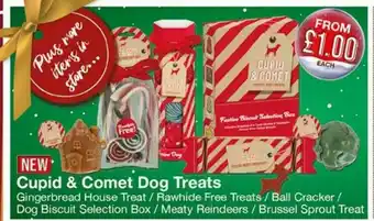 Poundstretcher Cupid & Comet Dog Treats offer