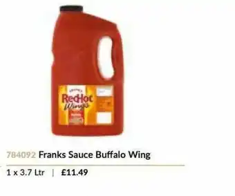 Musgrave MarketPlace Franks Sauce Buffalo Wing offer