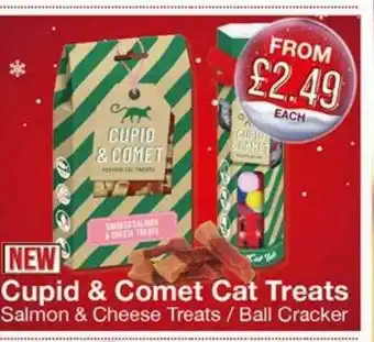 Poundstretcher Cupid & Comet Cat Treats offer