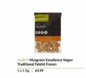 Musgrave MarketPlace Musgrave Excellence Vegan Traditional Falafel Frozen offer