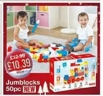 Poundstretcher Jumblocks 50 Pc offer