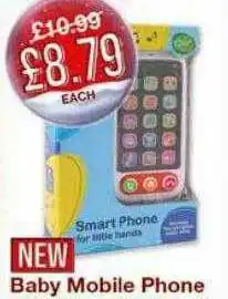 Poundstretcher Baby Mobile Phone offer
