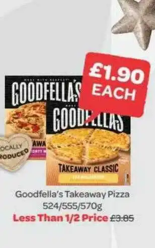 Spar Goodfella's Takeaway Pizza offer