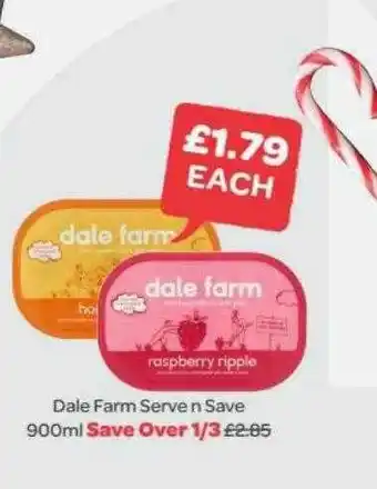 Spar Dale Farm Serve N Save offer