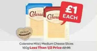 Spar Coleraine Mild Medium Cheese Slices offer